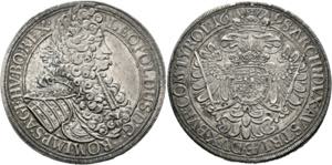 Leopold I. 1657-1705 - Taler 1698 Wien Mm. ... 