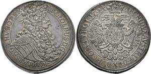 Leopold I. 1657-1705 - Taler 1704 Wien Mm. ... 