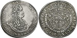 Leopold I. 1657-1705 - Taler 1688 IAN Graz ... 