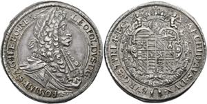 Leopold I. 1657-1705 - Taler 1698 Graz Mm. ... 