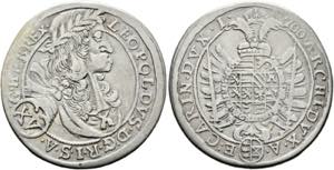 Leopold I. 1657-1705 - 15 Kreuzer 1700 St. ... 