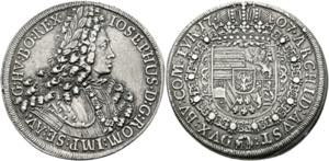 Josef I. 1705-1711 - Taler 1707 Hall Mm. ... 