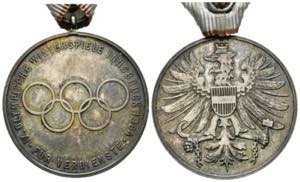 Olympia - Olympiamedaille 1964. AE ... 