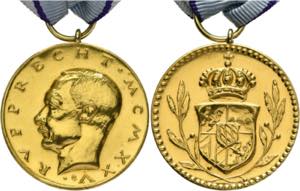 Kronprinz-Rupprecht-Medaille AU (1925-1933). ... 