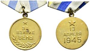 Medaillen - Medaille für die Eroberung ... 