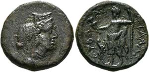 SICILIA - Hybla - Bronze (6,65 g), unter ... 