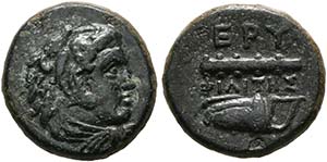IONIA - Erythrai - Bronze (2,13 g), ... 