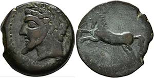 Massinissa (203-148) oder - Bronze (14,70 ... 