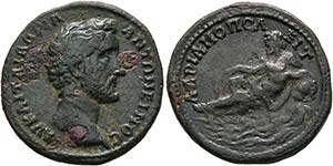 Antoninus Pius 138-161 - Lokalbronze (10,95 ... 