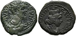 Septimius Severus (193-211) - Lokalbronze ... 