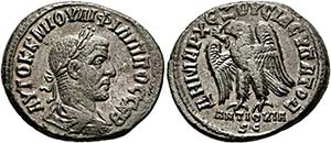 Philippus I. (244-249) - Tetradrachme (12,05 ... 