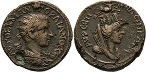 Gordianus III. 238-244 - Lokalbronze (14,36 ... 