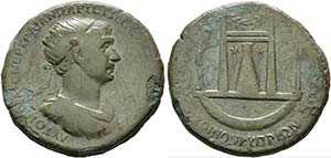 Traianus 98-117 - Dupondius (11,92 g), ... 