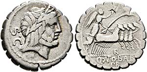 Q. Antonius Balbus - Denarius (Serratus) ... 