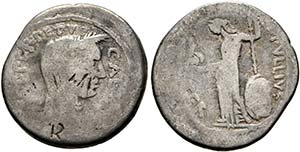 C. Iulius Caesar - Denarius (3,36 g), Roma, ... 