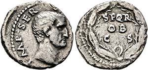Galba (68-69) - Denarius (2,72 g), Roma, ... 