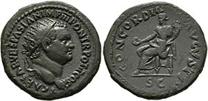 Titus (79-81) - Dupondius (10,79 g), Roma, ... 