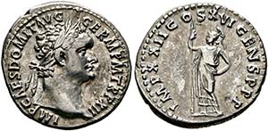 Domitianus (81-96) - Denarius (3,32 g), ... 