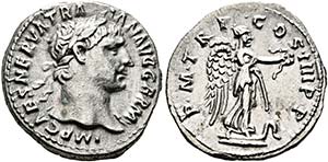 Traianus (98-117) - Denarius (3,44 g), Roma, ... 