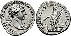 Traianus (98-117) - Denarius (3,44 g), Roma, ... 