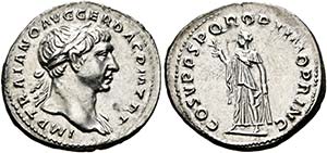 Traianus (98-117) - Denarius (3,65 g), Roma, ... 