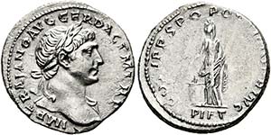 Traianus (98-117) - Denarius (3,42 g), Roma, ... 