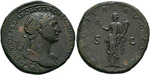 Traianus (98-117) - Sestertius (23,73 g), ... 