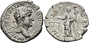 Hadrianus (117-138) - Denarius (3,21 g), ... 