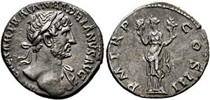 Hadrianus (117-138) - Denarius (3,17 g), ... 