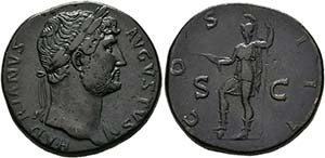 Hadrianus (117-138) - Sestertius (25,91 g), ... 