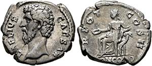 L. Aelius Caesar (136-138) - Denarius (3,10 ... 