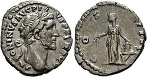Antoninus Pius (138-161) - Denarius (3,14 ... 