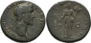 Antoninus Pius (138-161) - Sestertius (21,20 ... 