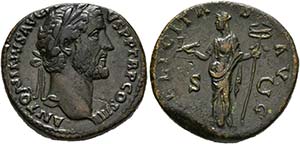 Antoninus Pius (138-161) - Sestertius (27,14 ... 