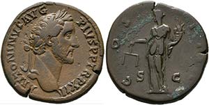 Antoninus Pius (138-161) - Sestertius (25,05 ... 