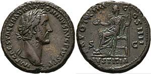 Antoninus Pius (138-161) - As (12,44 g), ... 