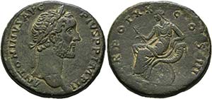 Antoninus Pius (138-161) - Sestertius (21,69 ... 
