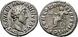 Marcus Aurelius (161-180) - als Augustus. ... 