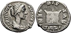 Crispina (178-192) - Denarius (2,86 g), ... 