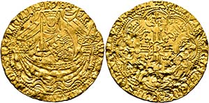 Heinrich VI. 1422-1461 - Noble (6,89g) o.J. ... 