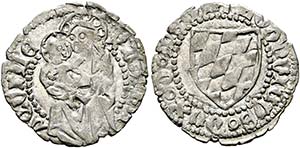 Ludovico II. di Teck 1412-1420 - Soldo da 12 ... 