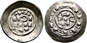 Heinrich II. 1004-1024 - Denaro scodellato ... 
