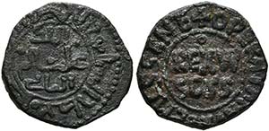 Guglielmo II. 1166-1189 - Mezzo Follaro o.J. ... 