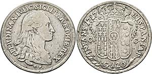 Ferdinand IV. 1759-1799 - Piastra zu 120 ... 