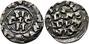 Heinrich IV. 1106-1125 - Denaro (1,14g) Av.: ... 