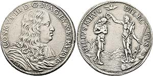 Cosimo III. Medici 1670-1723 - Piastra 1680 ... 