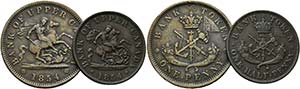 Victoria 1837-1901 - Lot 2 Stück; 1/2 und 1 ... 