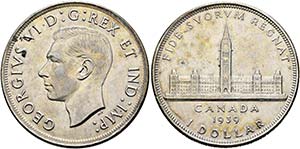 Georg VI. 1936-1952 - Dollar 1939. ... 