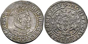 Sigismund III. 1587-1632 - Ort 1621 SB ... 