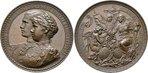Franz Joseph 1848-1916 - AE-Medaille (44mm) ... 
